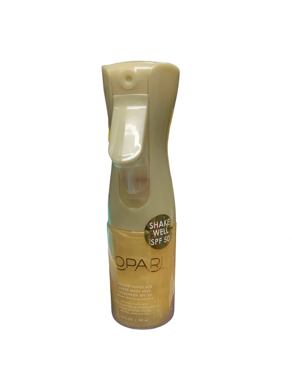 Kopari Golden Sunglaze Sheer Body Mist Sunscreen SPF50 Glow Spray 5oz EXP 5/2027